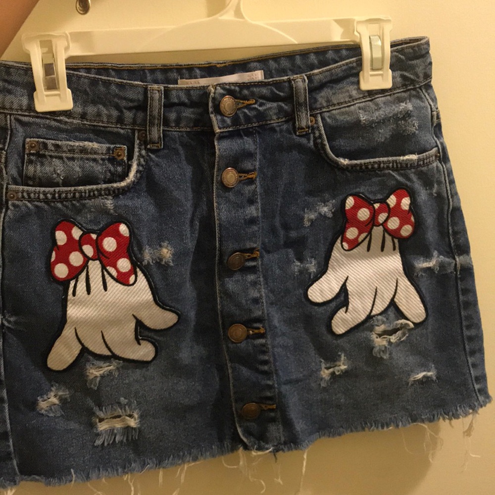 Minnie Mouse skirt Zara